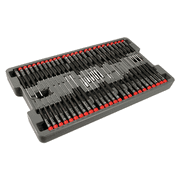 Wiha Tools Precision Screwdrivers Set Includes Slotted, Phillips, Torx, Hex Inch and Metric Drivers and Nut Drivers in Molded Tray. 51 Piece Set. Dimension of tray - 20 x 11.5 x 2