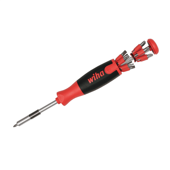 Wiha Tools 14 Piece Ultra Driver 26-in-1 Technician Bit Holder Set