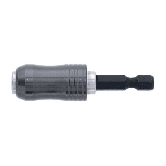 Wiha Tools Wiha Terminator Blue Impact 2.4-in Alloy Steel 1/4 Shank Locking Collar Bit Holder.