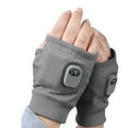 thumbnail image 1 of Wiher Electric Heated Gloves,Fingerless Hand Warmers for Women and Men,3 Temperature Settings,360-Degree Rapid Heating,for Winter Cold Weather (Gray), 1 of 8