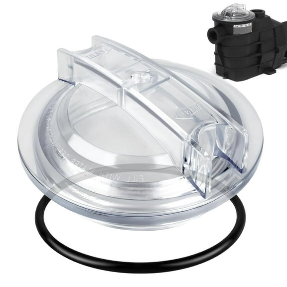Wiher Pool Pump Lid Cover SPX3100D, Pump Strainer Cover with O-Ring, Durable and Strong Seal Compatible with Hayward Super II Pump models SP3000 and SP3000X series