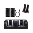 thumbnail image 1 of Wii Chargers for Nintenndo Wii Remote Controller, Wii Charger Dock Station with 2 Rechargeable Batteries and USB Charging Cord for for Wii / Wii U Game Remote Controller, 1 of 7