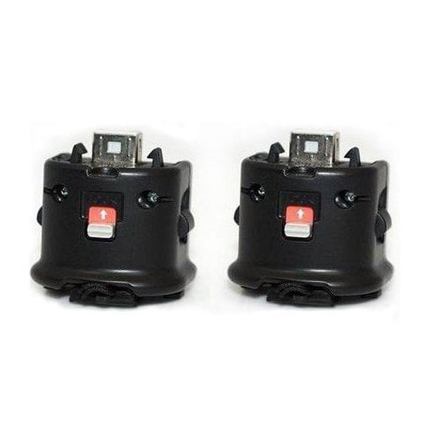 Wii Motion Plus Adapter for Original Nintendo Wii Remote Controller (black,set of 2)