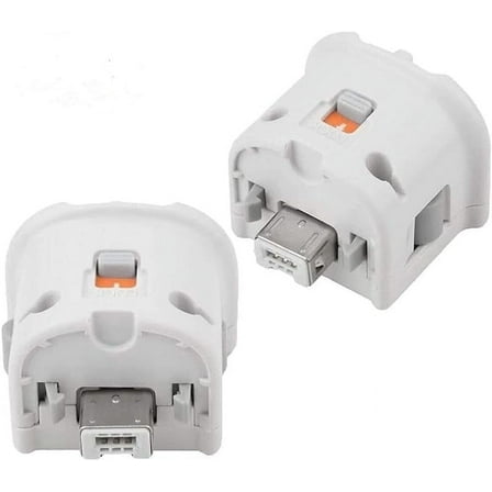 Wii Motion Plus Adapter for Original Wii Remote (2-Pack) (White)