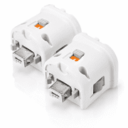 Wii Motion Plus Adapter for Original Wii Remote 2-Pack White