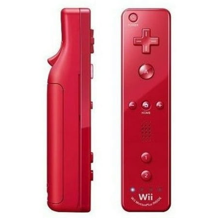 Pre-Owned Wii Motion Plus Red Remote Controller