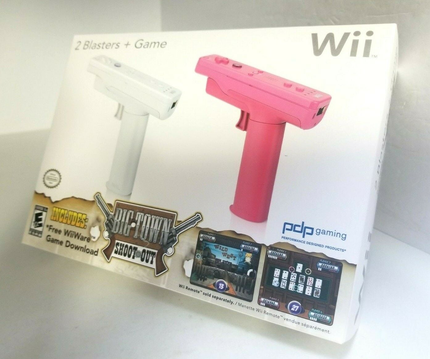 Wii Nintendo Blasters Guns Remote Controller Shooting Games Attachment