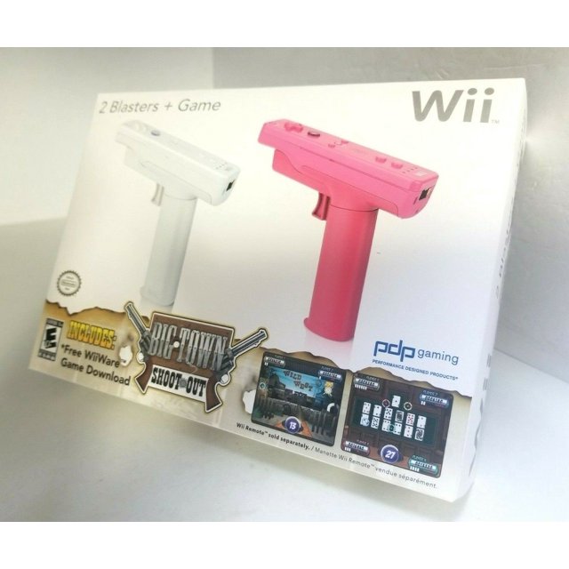 Wii Nintendo Blasters Guns Remote Controller Shooting Games Attachment