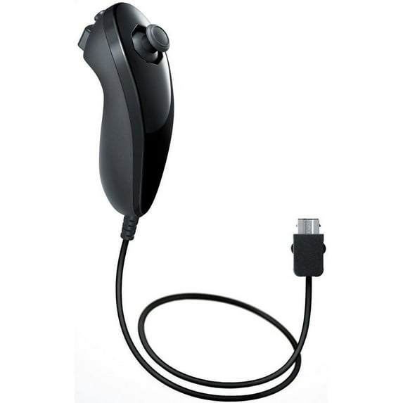 Wii Nunchuck Black (Accessories) - Walmart.com