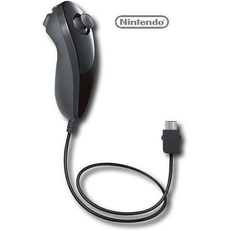 Nunchuck Black For Nintendo Wii And Wii-U