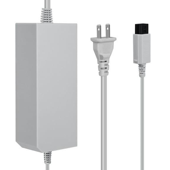 Wii Power Supply AC Adapter Replacement Charger Home Wall Travel Charging Cord Cable Accessories Kit for Nintendo Wii Gaming Console [Nintendo Wii]