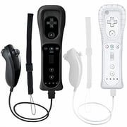 Wii Remote Controller,2 Packs Upgrade Wireless Con