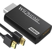 Wii To Hd Converter, Wii To Hd Adapter, Wii To Hd 1080p 720p Connector Output Video & 3.5mm Audio - Supports All Wii Display Modes