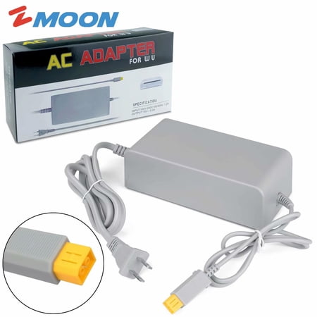 Wii U Console Charger WiiU AC Adapter Power Supply Replacement for Nintendo WiiU Console Wup-002 (Not compatible with Nintendo Wii)
