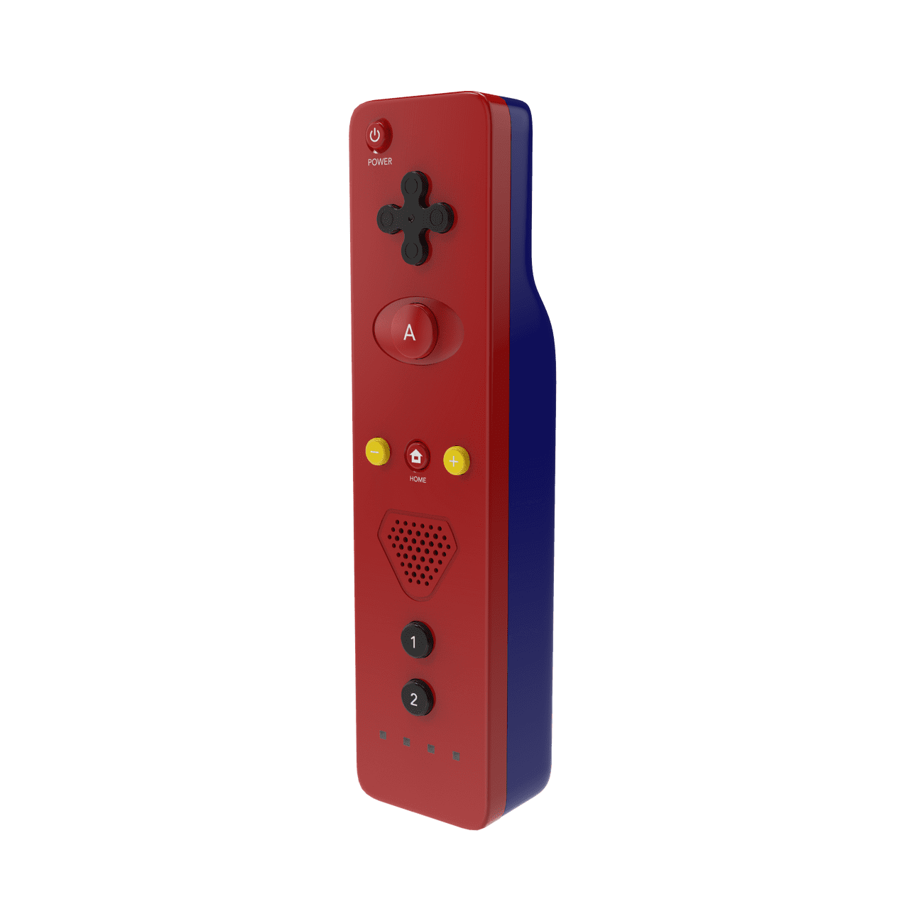 Wii / Wii U Remote: Red/Blue - TTX - Walmart.com
