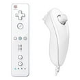 New Wireless Wii Remote Controller with Nunchuck and Control Sensor
