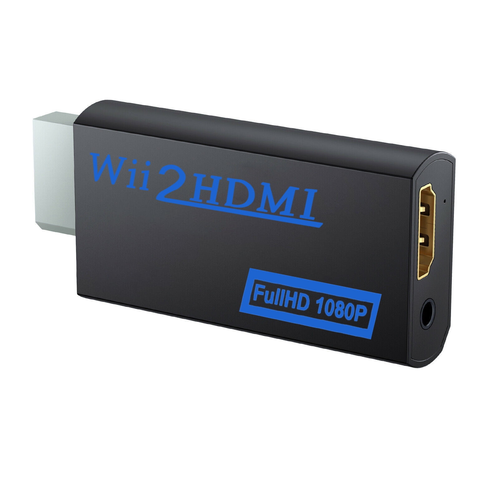 AUTOUTLET Adaptateur Wii HDMI Wii 2 Hdmi 1080P/720P Full HD
