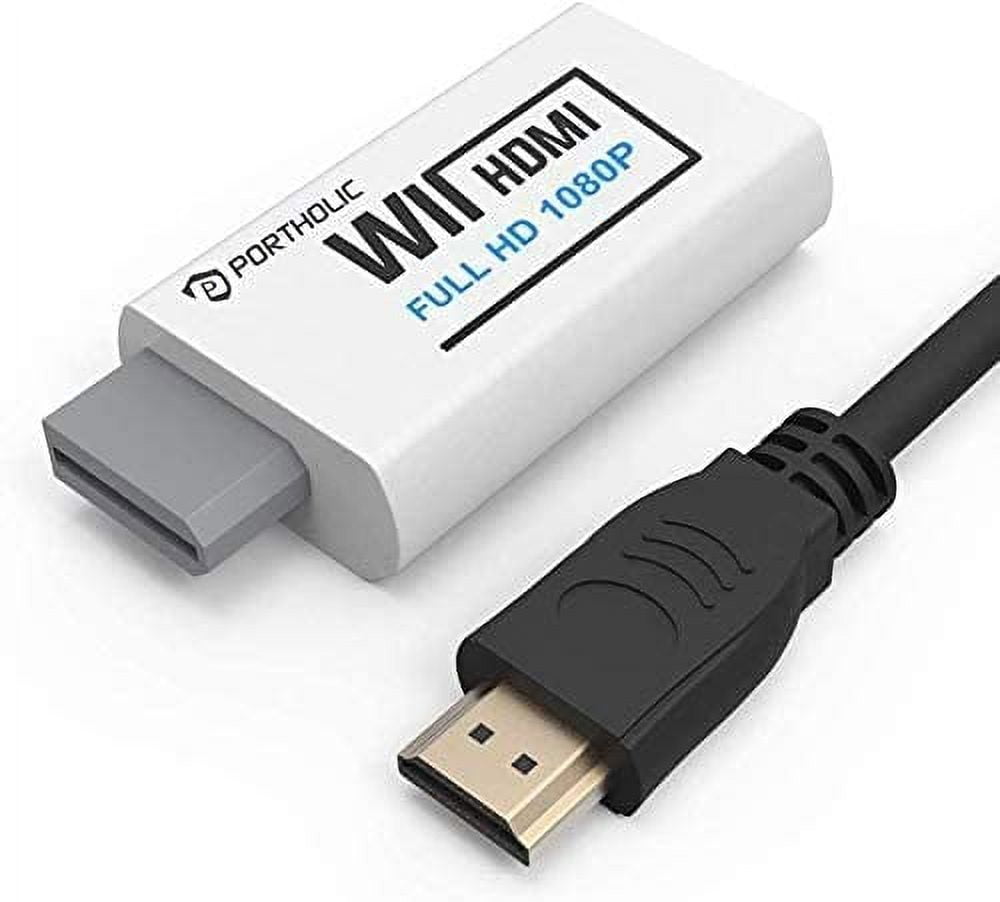 Someone help! I bought a Wii to HDMI adapter and when I plug it into my tv  it doesn't show red! : r/WiiHacks