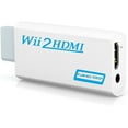 thumbnail image 1 of Wii to hdmi Converter, Gana wii to hdmi Adapter, wii to hdmi1080p 720p Connector Output Video & 3.5mm Audio - Supports All Wii Display Modes., 1 of 4