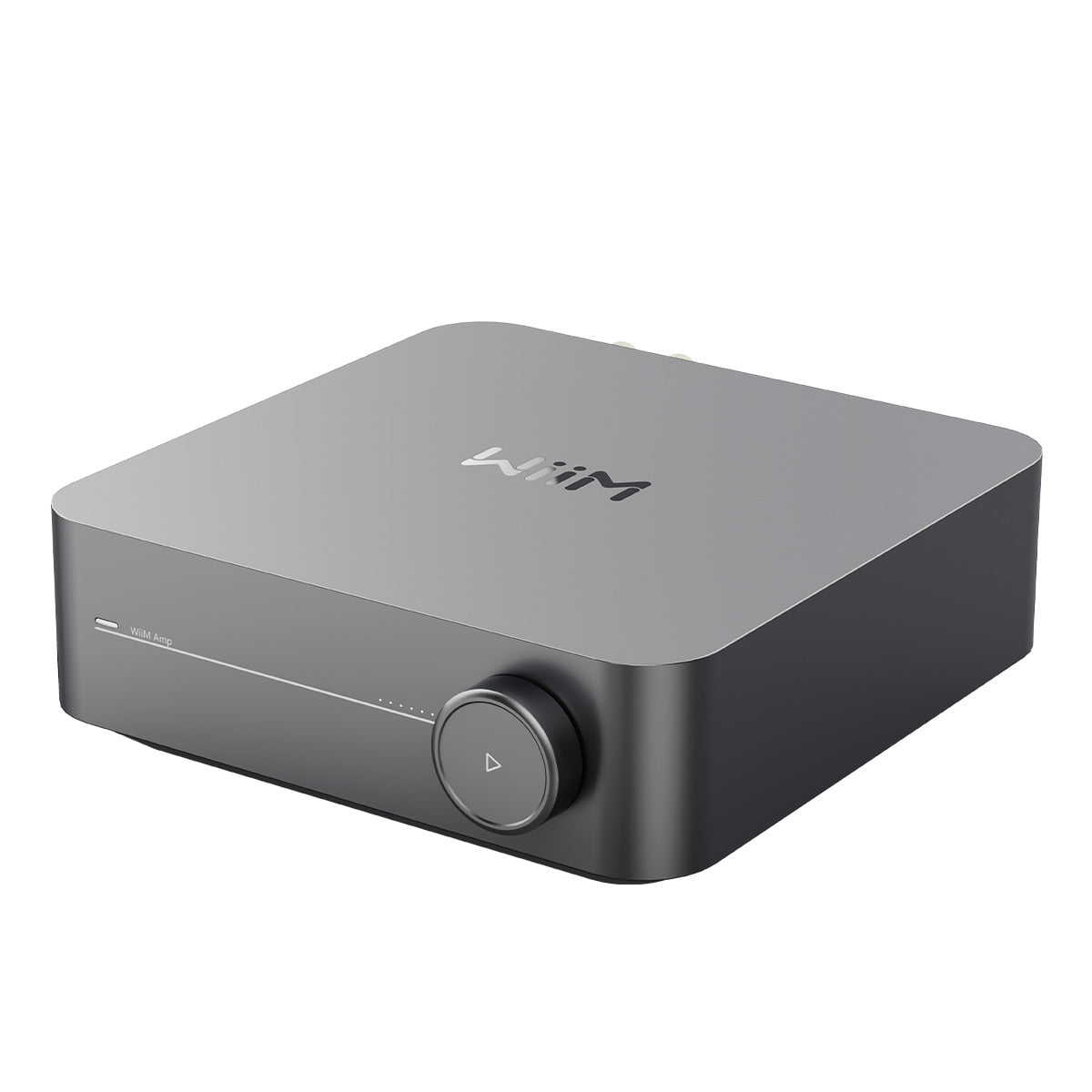 WiiM WiiM Amp Multiroom Streaming Amplifier with AirPlay 2, Chromecast, & Voice Control, Grey