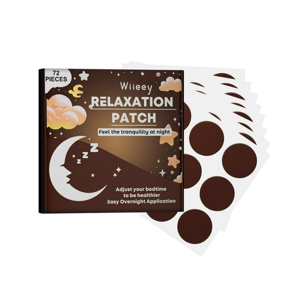 Wiieey Sleep Patch For Kids, Ease Body Fatigue Can Not Sleep To Help Fall Asleep Quickly Gentle Sleep Patch