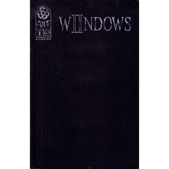 Wiindows #1B VF ; Cult Comic Book