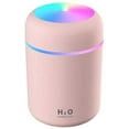 thumbnail image 1 of Wiipahome Humidifier for Bedroom, Quiet Ultrasonic Humidifiers, LED Night Light, Touch Control, Auto Shut-off, Pink, 1 of 8