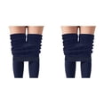 thumbnail image 1 of Wijhcboe 2 Pack Thermal Underwear Bottoms for Men Small Lined Leggings Women Winter Women Pajama Bottoms Thermal Warm Thick Tights Thermal Velvet Pants Control Soft Stretchy Men's Thermal Und, 1 of 8