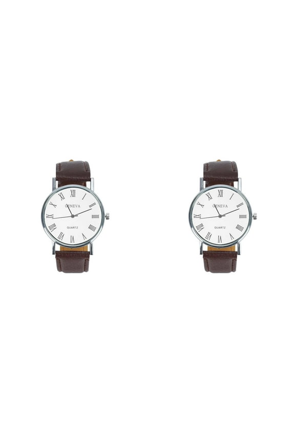 2 Pack GENEVAS Wrist Watch Batteries All Size Watch Men's Roman Fashion Dive Watch 110 Belt Men's Watch Camping Watches for Men Ae1200wh-1a Binary Watch