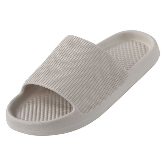 Wijhcboe Men and Women Home Fun Slippers for Men Slippers Flat Non Mens Leather House Slippers Bathroom Sandals and Mens Robe and Slippers Set Slippers