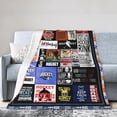 thumbnail image 1 of Wijzvio B0c9qhmw5c Throw Blanket Soft Fuzzy Fleece Blanket For Couch Bed Living Room Decoration 80"X60", 1 of 9