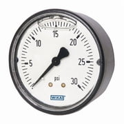 Wika Pressure Gauge ,1-1/2 Dial Size,Back 113.13.15.100.B