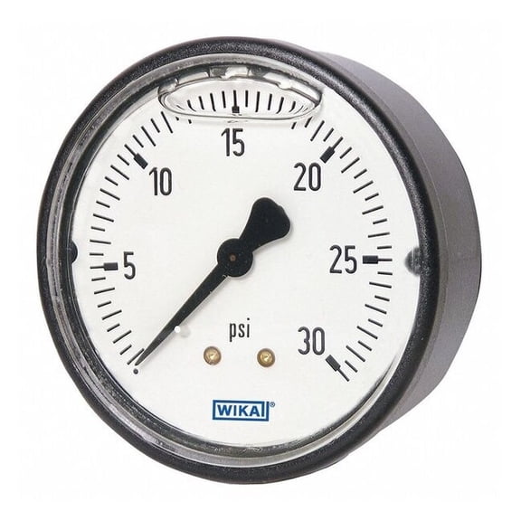 Wika Pressure Gauge,2-1/2" Dial Size 113.13.25.200.B