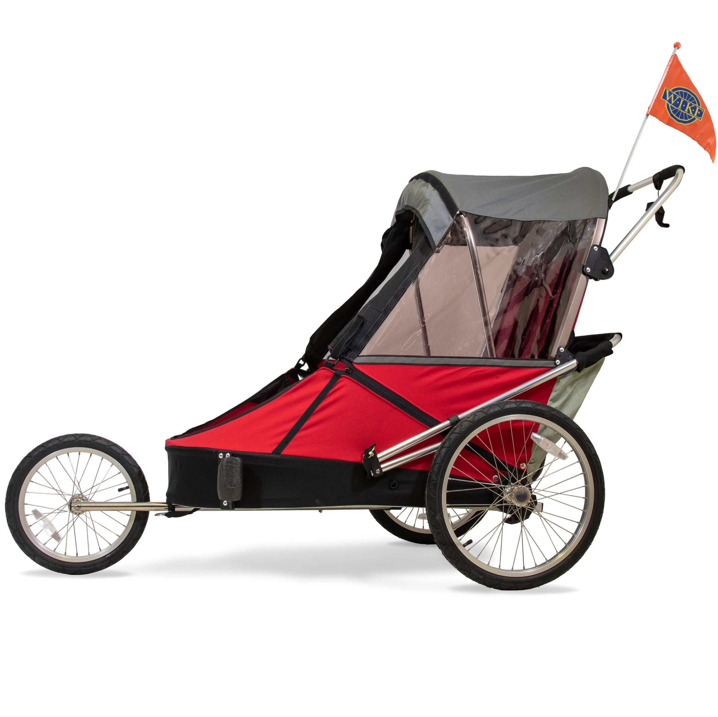 Wike Special Needs Large Bike Trailer Includes Stroller Jogging kit