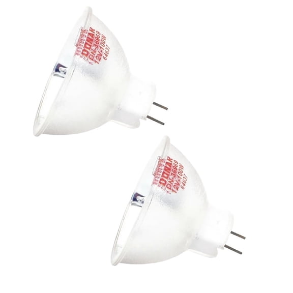 Wikene DN-36969 64637 12V 100W EBV 12V100W photo optic projection halogen light bulb stage lighting endoscope microscope lamp - 2PIECES