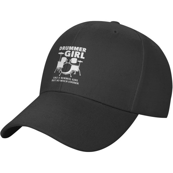 Wikjxiz Girl Like A Normal Girl Hat Black Baseball Cap Men Women Adjustable Sports Sunhat Novelty Trucker Hat