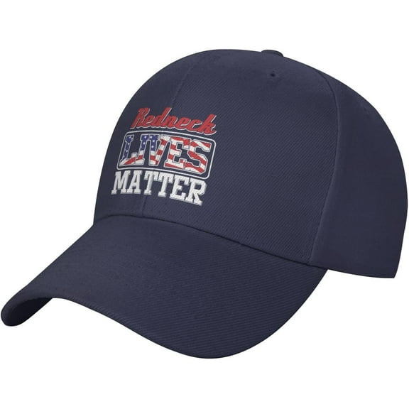 Wikjxiz Redneck Lives Matter Hat Black Baseball Cap Men Women Adjustable Sports Sunhat Fashion Trucker Hat