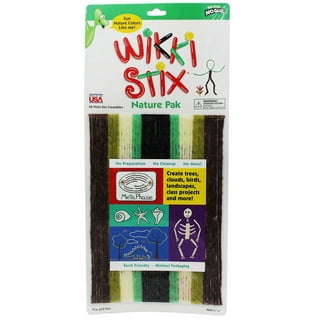 Wikki Stix Wax Classroom Assortment, 6 Inches, Assorted Colors