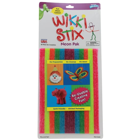 Wikki Stix® Neon Colors Pack, 6 Packs