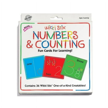 Wikki Stix® Numbers & Counting Cards Set