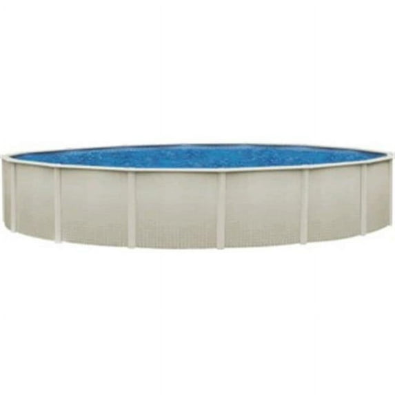 Wil-Bar International PREP1552SSPSSN1 Reprieve 15 ft. x 52 in. Round Steel Above Ground Pool
