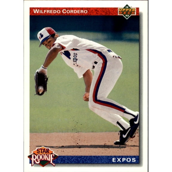 Wil Cordero 1992 Upper Deck MLB #16 Star Rookies Baseball Card Montreal Expos