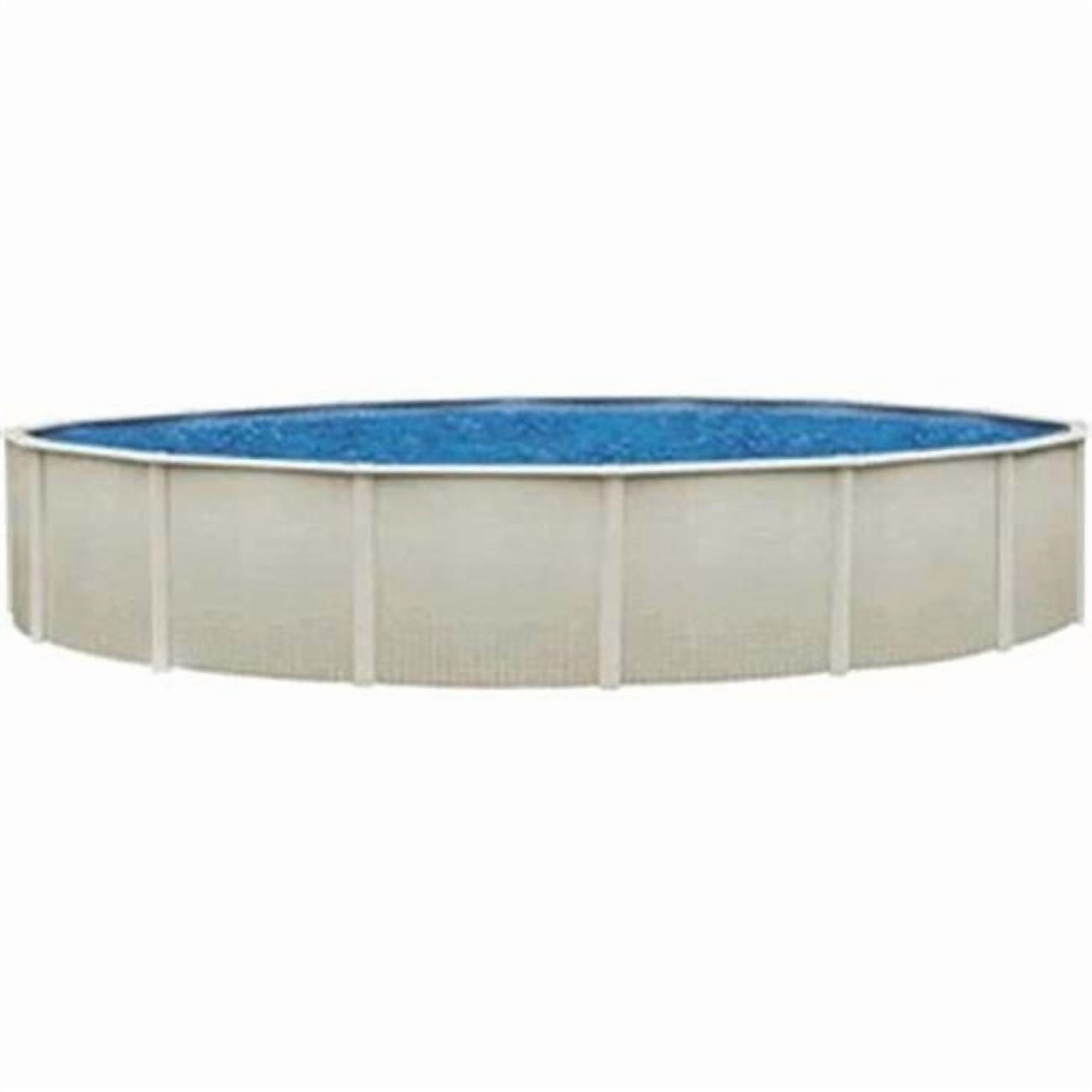 Wilbar PTIB1548SSPSSN1 18 ft. x 48 in. Reprieve Round Steel Above Ground Pool