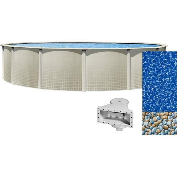 Wilbar MNT2152 21 ft. x 52 in. Round Above Ground Pool