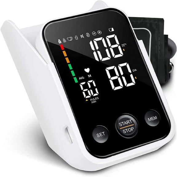Wilbee Blood Pressure Monitor Machine Tester Cuff Automatic BP Heart Rate EPS53
