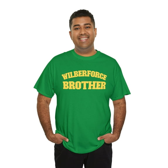 Wilberforce University Brother Unisex Heavy Cotton Tee - 107 HBCU