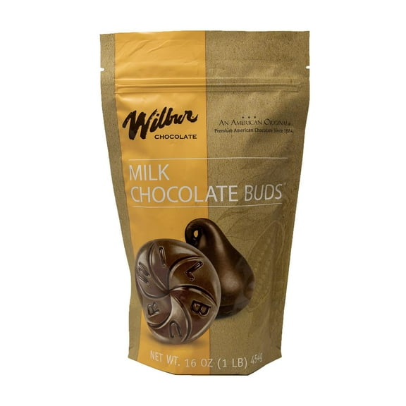 Wilbur Buds Milk Chocolate, 1 lb. bag