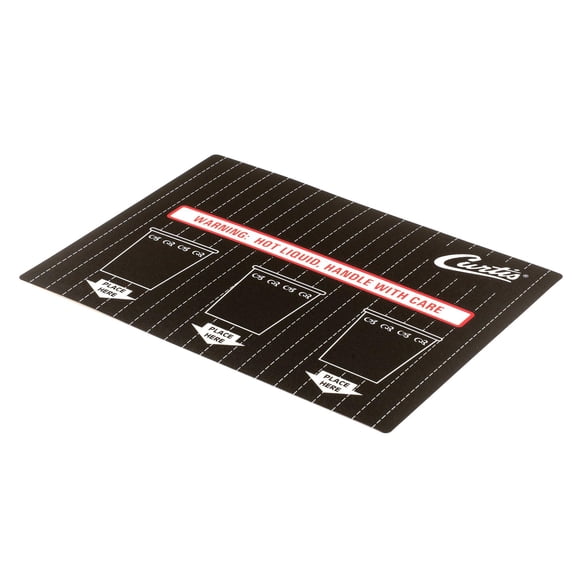 Wilbur Curtis Label, Splash Panel Pc3D WC-39176 - Genuine OEM Replacement Part