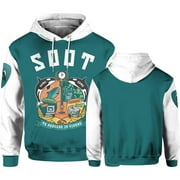 ZEDALE Wilbur Soot Merch Hoodie Dream Team SMP Unisex Long Sleeve Sweatshirt Women Men's Hoodies Harajuku Streetwear 3D Clothes