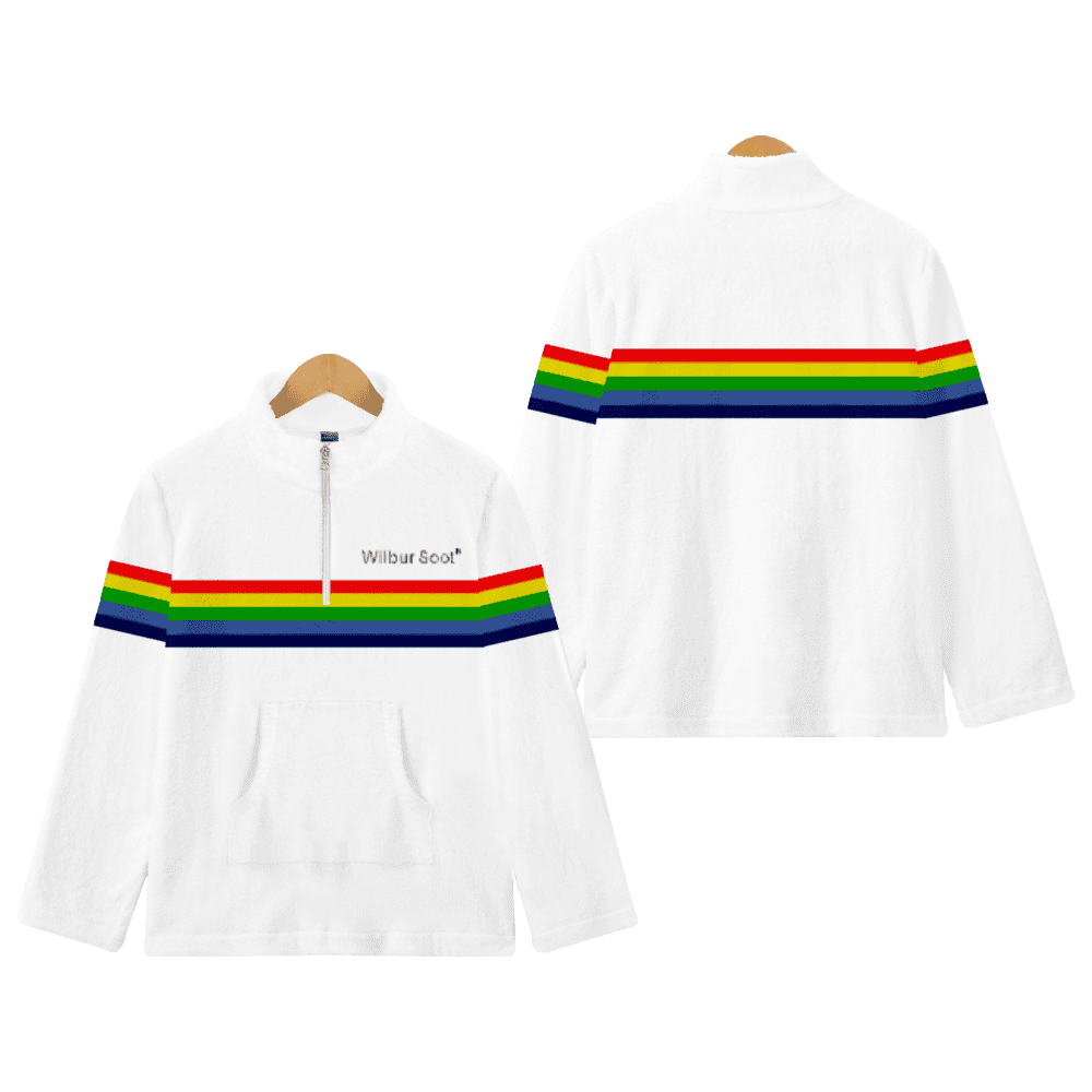 Wilbur Soot Merch Vintage Half-Zip Dream Team SMP Half Zipper